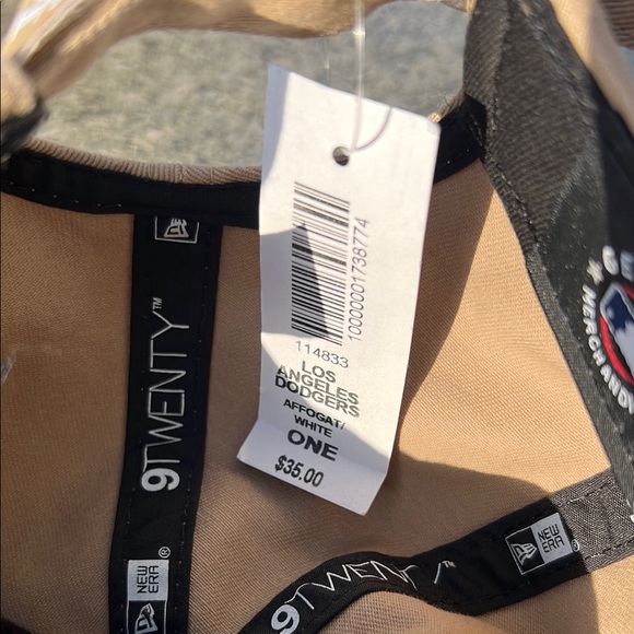 Tan LA Baseball Cap - Picture 3 of 3